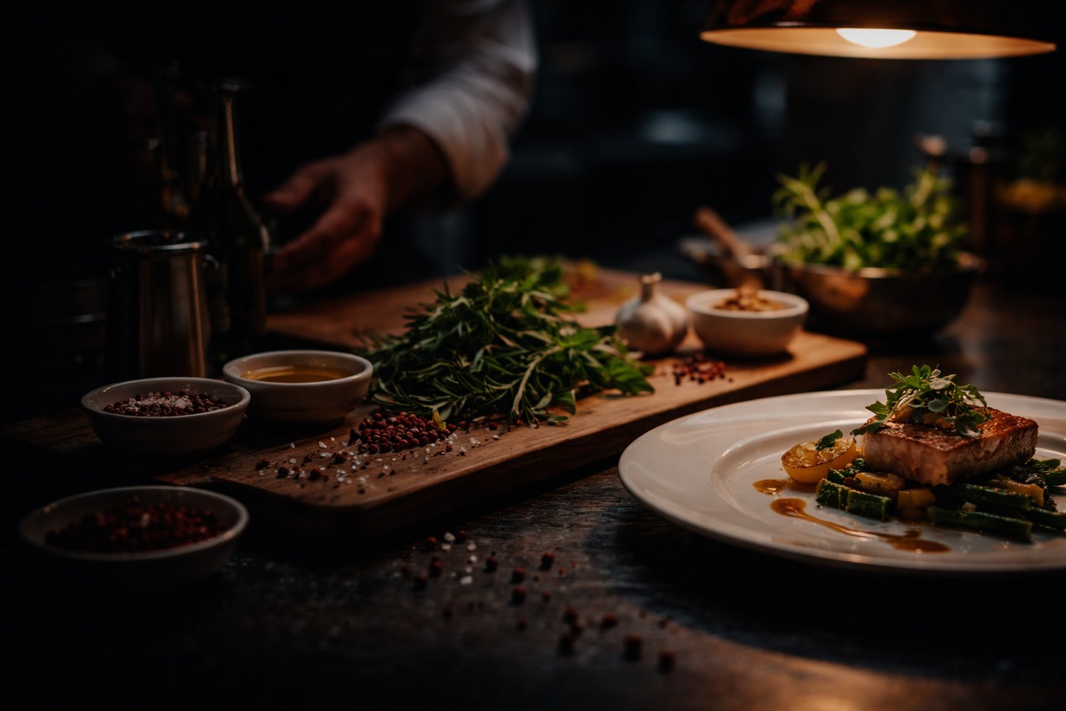 Fotografía gastronómica de ambiente — Julián Masserio, Buenos Aires
